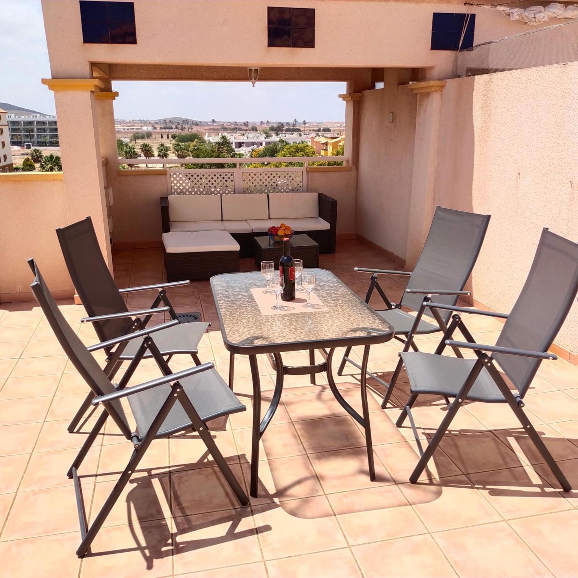Apartament With Roof Terrace, Mar de Cristal